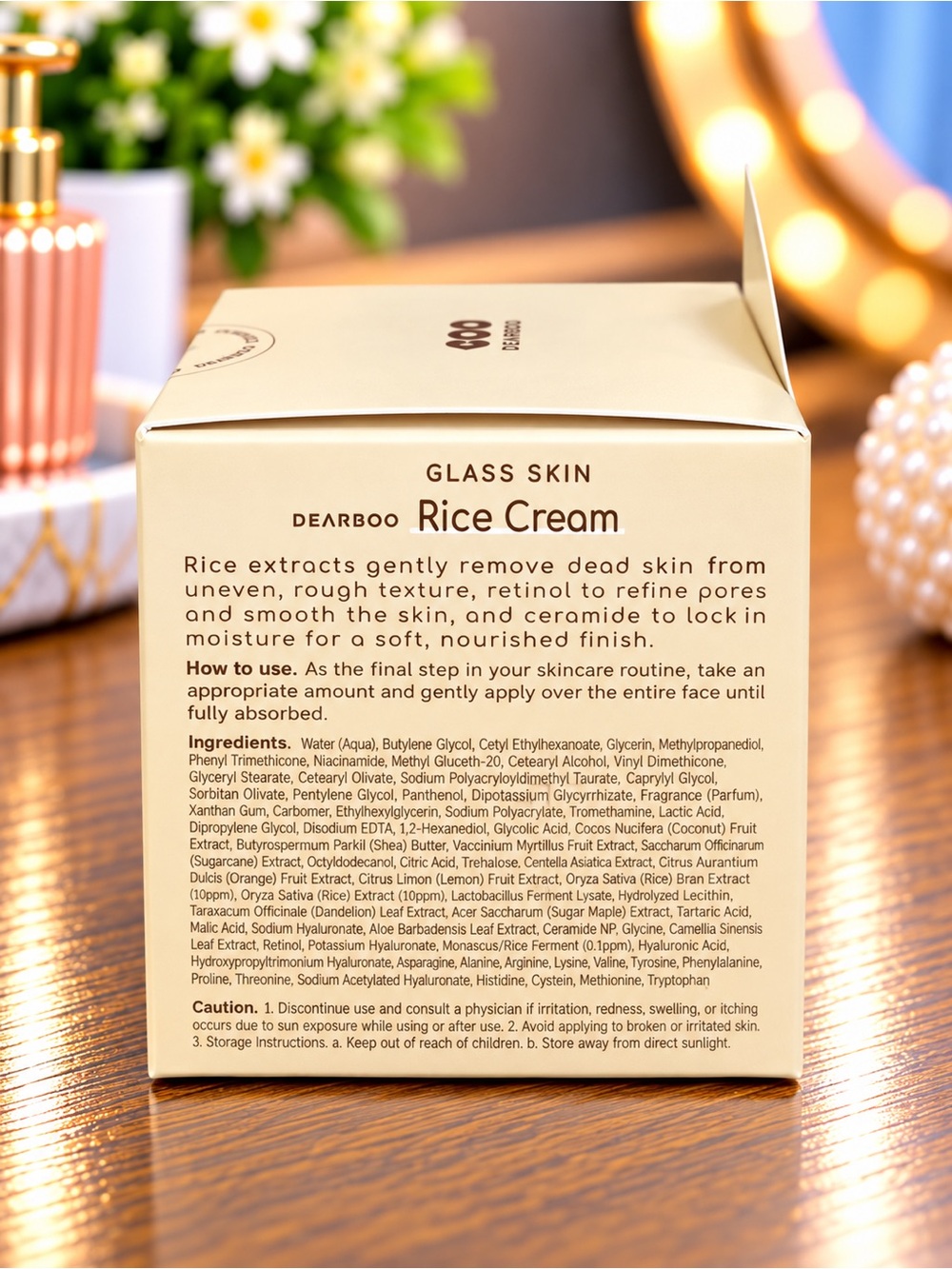 Glass Skin Rice Cream - Cream - Picture 4 of 6